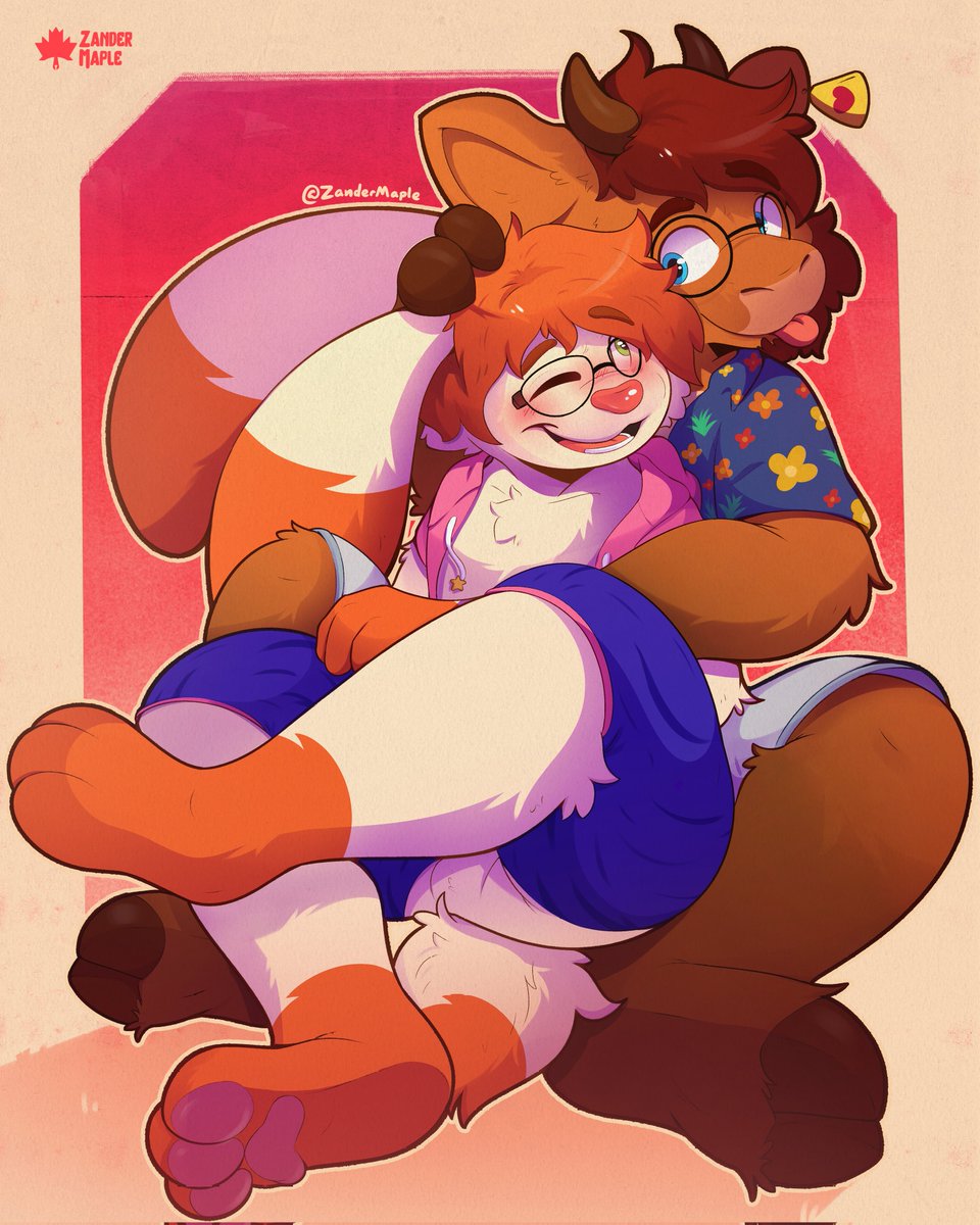 🍁Zander Maple!🦌🇻🇪 (@zandermaple) on Twitter photo ❤️ ✨Always remember to hug your partner!~
🎨 Commission for @Robinstic, featuring <a href="/FloofyMoo/">FloofyMoo 🦬 🔙 EF 28</a>! :0 ❤️ ✨Always remember to hug your partner!~
🎨 Commission for @Robinstic, featuring <a href="/FloofyMoo/">FloofyMoo 🦬 🔙 EF 28</a>! :0