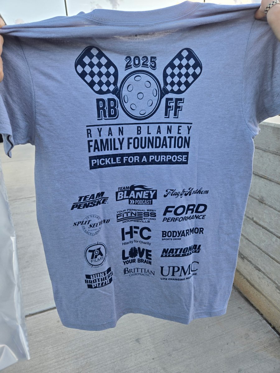 teamblaney's tweet photo. What a great event! The @rbfamfoundation hosted its #PickleForAPurpose fundraising tournament on Tuesday night. Thank you to all who participated, donated and bid on auction items throughout the night. And we were proud to have #TeamBlaney represented again this year. https://t.co/nMcjmKvBWP