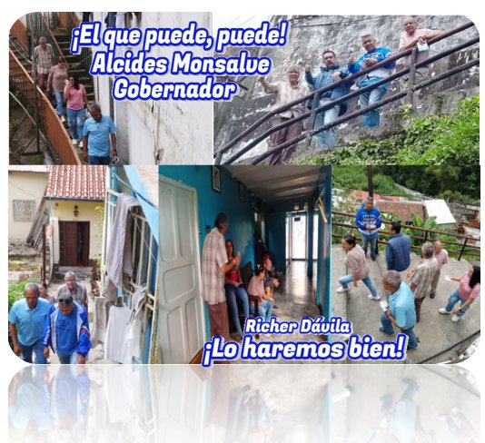Recorrimos en Unidad, el sector La Vega I en la parroquia El Llano, fuimos en nombre del próximo gobernador de Mérida Alcides Monsalve, a trasmitir un mensaje de fe y esperanza en la construcción de un futuro mejor para Mérida, lleno de progreso y bienestar para todos.