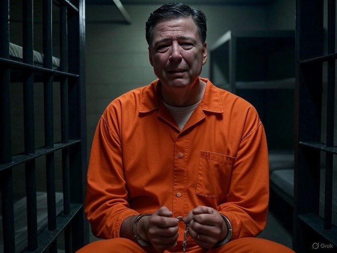 James Comey where he belongs