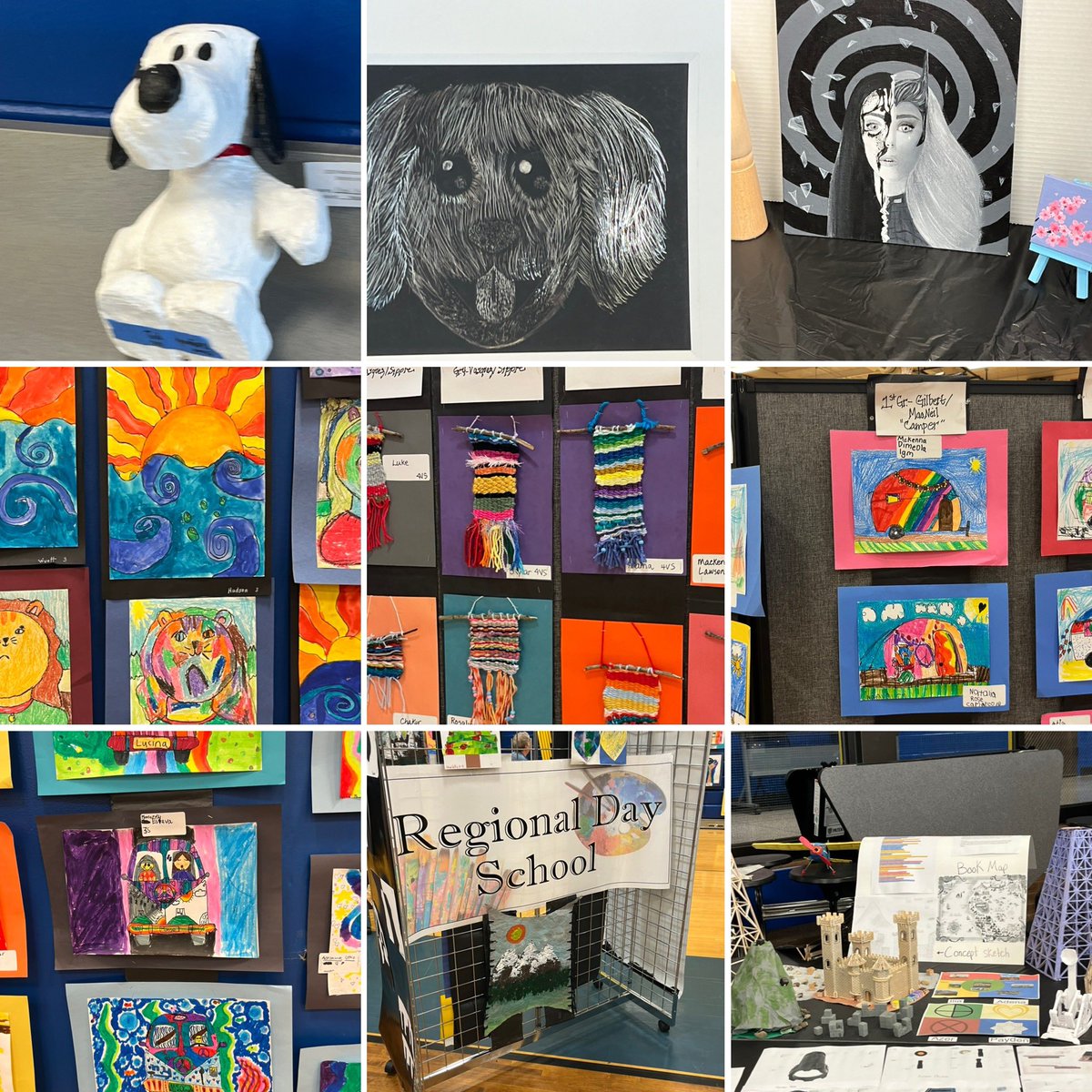 District Art Show 2025 - Our students are so talented! Thank you to our art teachers for inspiring our artists and organizing this amazing event. 💙💛 <a href="/MTSDnews/">MTSD News</a> <a href="/MTSD_DPedroza/">Diane Pedroza</a>