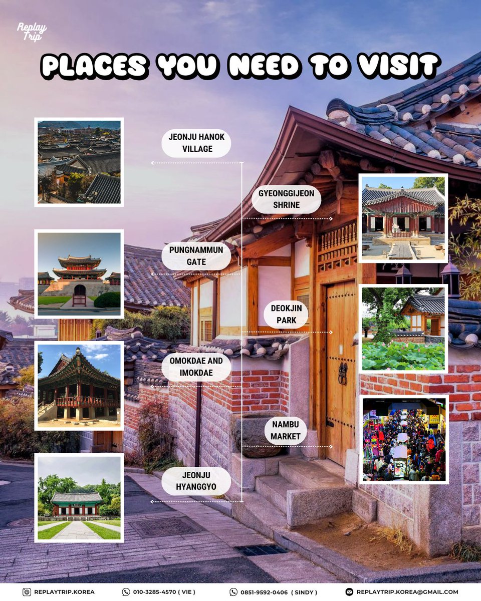 koreatourism's tweet image. Jeonju = hanok charm + legendary bibimbap + deep history 🇰🇷
A must for your Korea trip.
📸 Credit: @replaytrip.korea (IG)
#VisitKorea #Jeonju #Bibimbap #HanokVillage #KCulture