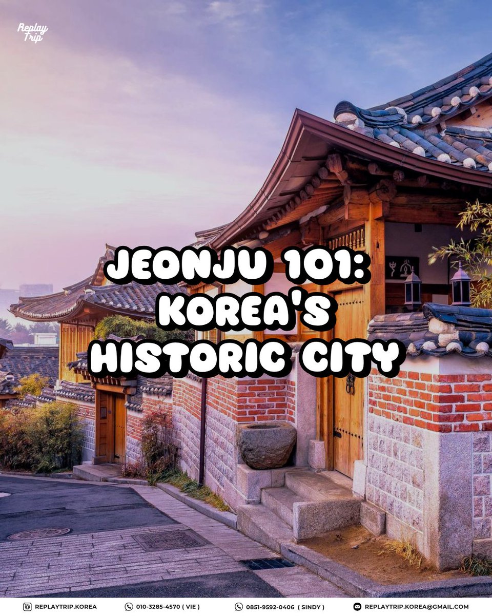 koreatourism's tweet image. Jeonju = hanok charm + legendary bibimbap + deep history 🇰🇷
A must for your Korea trip.
📸 Credit: @replaytrip.korea (IG)
#VisitKorea #Jeonju #Bibimbap #HanokVillage #KCulture