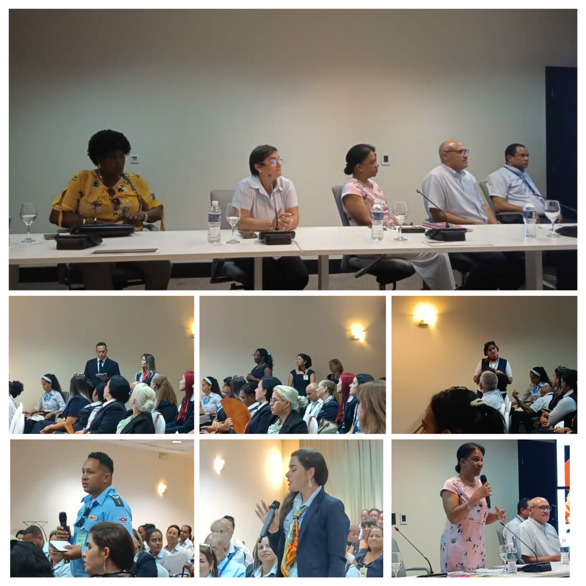 InesMChapman's tweet image. El intercambio entre las personas con el debate franco y dinámico, resulta una comunicación efectiva donde todos aprendemos. Participamos en Taller sobre el Programa Nacional para el Adelanto de las Mujeres de la @EcasaCuba, ideas para vencer retos y desafíos en el #PAMujeres🌺