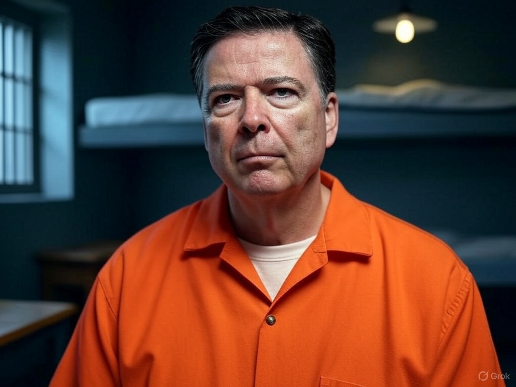 EricLDaugh's tweet photo. 🚨 BREAKING: "LOCK HIM UP" and "ARREST HIM" are trending after James Comey posted a threat against President Trump.

TREND IT. ARREST James Comey. https://t.co/Hv9leFoSFx