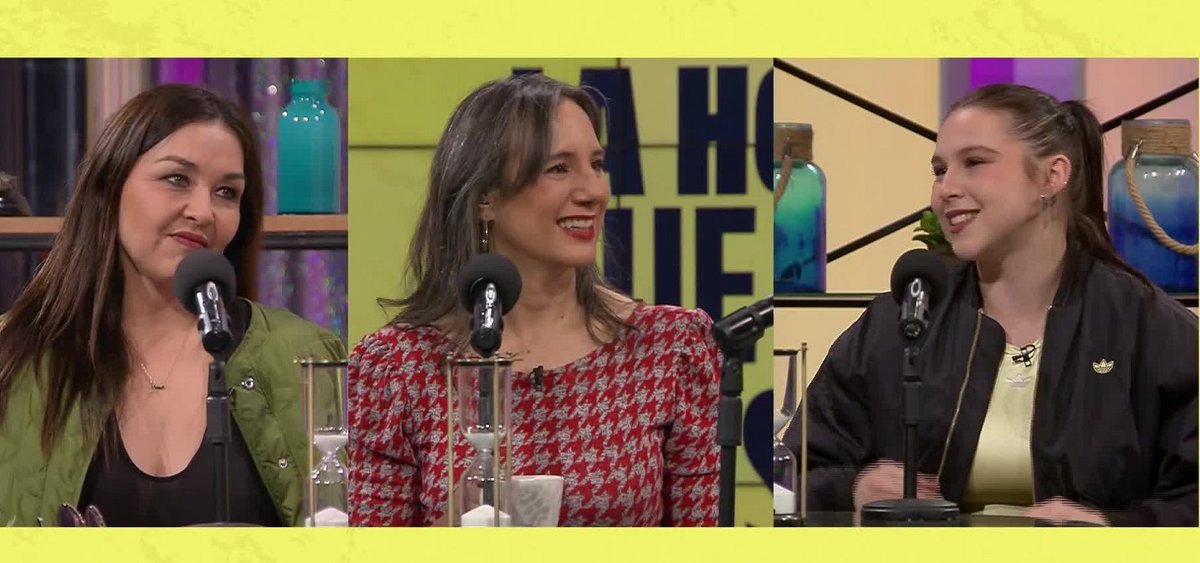 NTV Chile (@ntvchile) on Twitter photo En la Hora que no Existe: El poder musical femenino con Denisse Malebrán y Kya
En el 7° episodio, <a href="/blancalewin/">Blanca Lewin</a> conversa con estas destacadas artistas sobre sus trayectorias, inspiraciones y proyectos actuales.
¡Y UN ENTRETENIDO DESAFÍO! 👇
youtube.com/watch?v=0h1mMR… En la Hora que no Existe: El poder musical femenino con Denisse Malebrán y Kya
En el 7° episodio, <a href="/blancalewin/">Blanca Lewin</a> conversa con estas destacadas artistas sobre sus trayectorias, inspiraciones y proyectos actuales.
¡Y UN ENTRETENIDO DESAFÍO! 👇
youtube.com/watch?v=0h1mMR…
