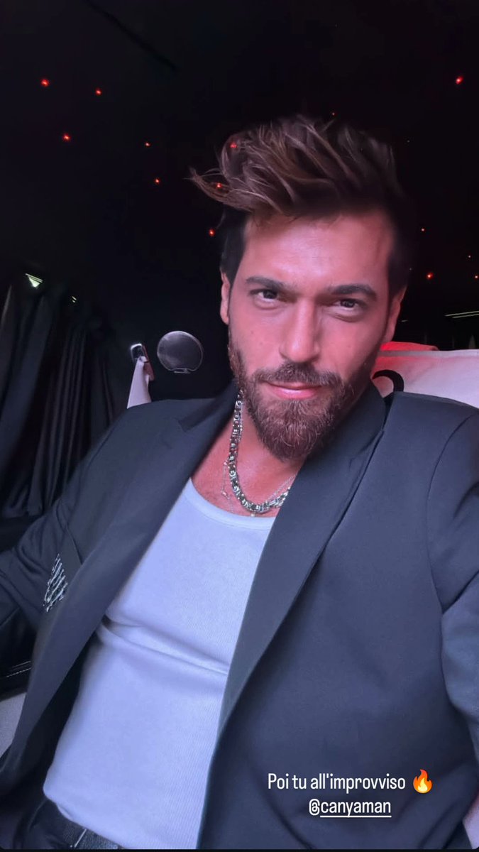 Secondo voi perché ci ha tenuto a specificare la sua geolocalizzazione: "Roma"?
Perché non si facciano illazioni. Chiaro, pulito, trasparente, limpido, perentorio. Ecco
#CanYaman