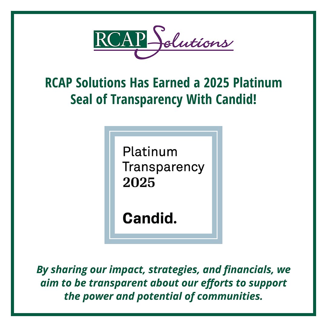 For the second year in a row, RCAP Solutions has earned a Platinum Seal of Transparency with <a href="/CandidDotOrg/">Candid</a>!

Learn more about our organization through our #NonprofitProfile, here: guidestar.org/profile/04-245…

This seal is the highest level of recognition available from Candid.