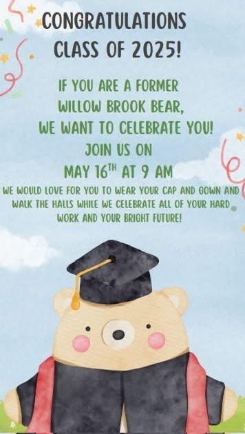 mlchenot's tweet image. So excited to see some of my Chenotees tomorrow in their caps and gowns!!! 🐻 👩‍🎓