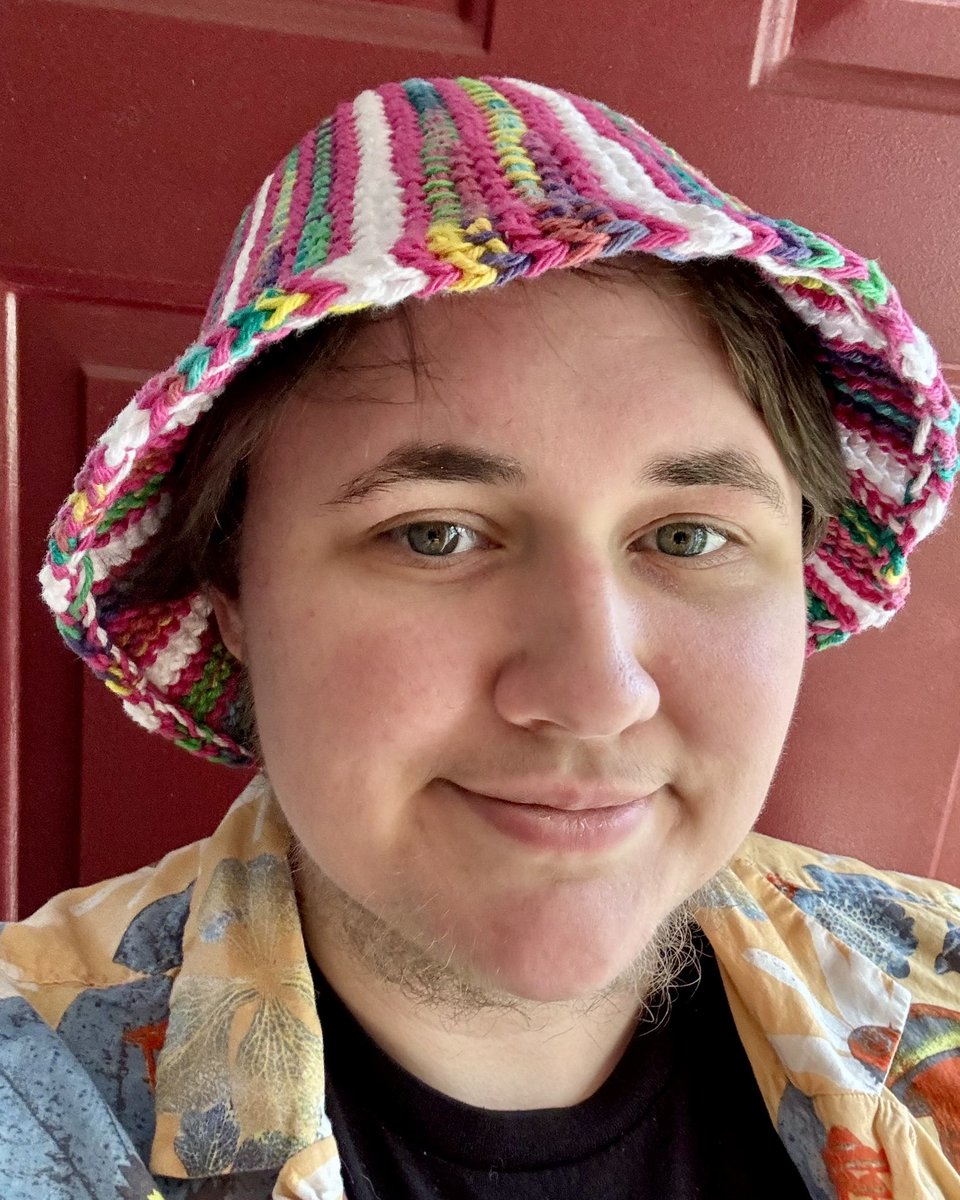 kingdandelions's tweet photo. ☀️🌴Ready for a Hat Girl Summer? 😎💃

Stay cool with the Sweet Summer Sun Bucket Hat! 🪣🩷 Made with a Tunisian crochet pattern and a breathable cotton yarn to beat the heat! 🔥

Customize it with 2-12 colors! 🌈

https://t.co/IhmMf5I4MB

#crochet #commission #fiberart https://t.co/O5ELX57g8c