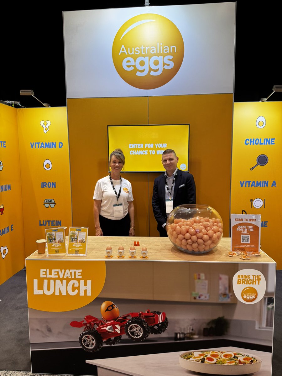 Christian Verdicchio (@c_verdicchio) on Twitter photo Great to be here representing <a href="/heartsupportaus/">Heart Support Australia</a> with our partners at <a href="/AustralianEggs/">Australian Eggs</a> talking about the importance of eggs a part of a healthy diet 🍳🥚❤️
<a href="/gpce/">GPCE</a>
<a href="/heartfoundation/">Heart Foundation</a> Great to be here representing <a href="/heartsupportaus/">Heart Support Australia</a> with our partners at <a href="/AustralianEggs/">Australian Eggs</a> talking about the importance of eggs a part of a healthy diet 🍳🥚❤️
<a href="/gpce/">GPCE</a>
<a href="/heartfoundation/">Heart Foundation</a>