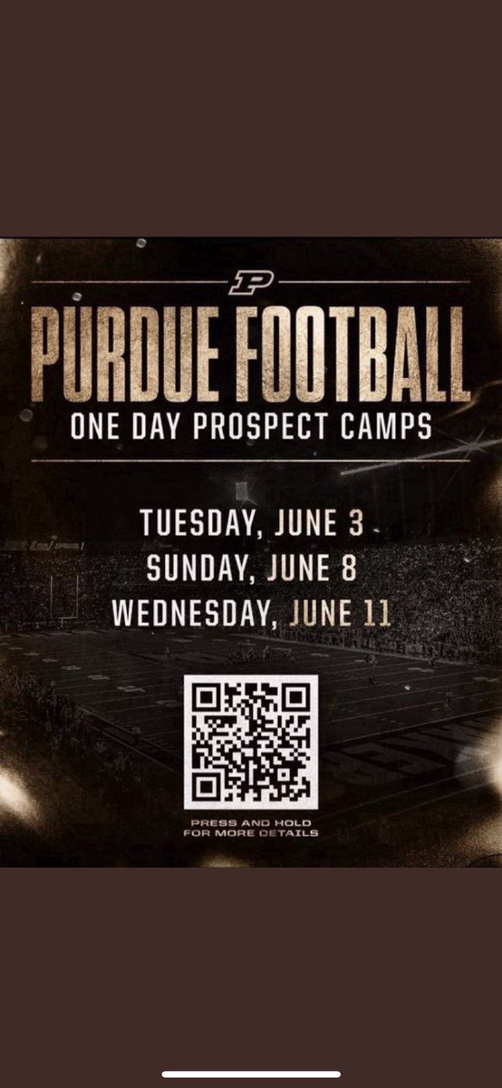 Thank you <a href="/CoachTyRocconi/">Ty Rocconi</a> for the camp invite!