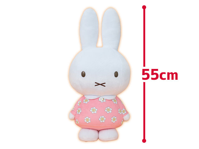 【#トレバ #プライズ 情報】
ミッフィー GRAN＋ぬいぐるみ お花のワンピース

約55cmの大きなミッフィーのぬいぐるみが登場🐰
ピンクの生地に小さなお花柄のワンピースがとってもかわいい🌼🌼🌼

この景品をプレイ🔽
x.gd/jNtPo

#toreba #新景品 #ミッフィー