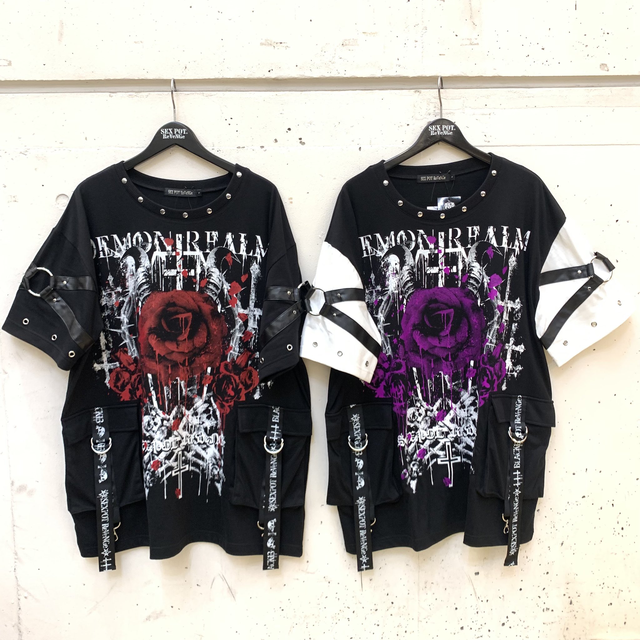 SEX POT ReVeNGe - SEXPOT ReVeNGe Tシャツ、大阪店カスタム