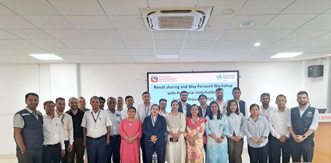 nphlnepal's tweet photo. Polio Environmental Surveillance site visit and Finding sharing and way forward meeting with Provincial Stakeholders and visit to Rota Surveillance Site at Nepalgunj.

Day : 14 to 15 May, 2025
Place of Visit : Nepalgunj, Lumbini Province https://t.co/rMAcPXZitG