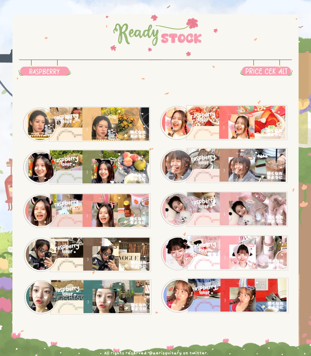 aerisguitary's tweet photo. 🌷: any interaction will be very much_appreciated!

Halooo temen-temen aku punya 50 ready stock layout Raspberry Lover SPECIAL PRICE yang bisa dijemput malam ini :

⏰ 20.00
📍 via dm

untuk info lengkapnya, boleh cek di bawah ya! 🌼 #zonauang #zonaba https://t.co/n2BszJLtQ2