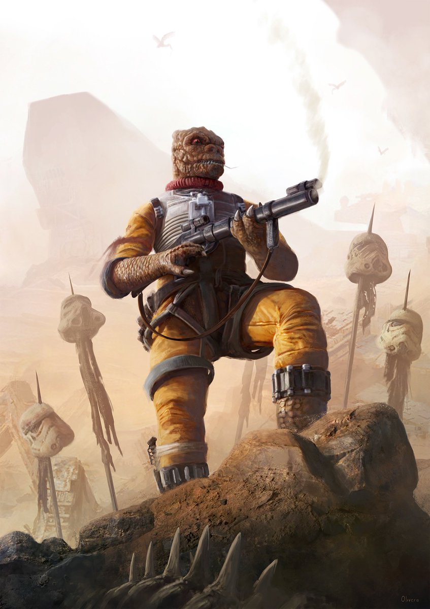 𝑺𝑬 𝑩𝑼𝑺𝑪𝑨:

𝐁𝐨𝐬𝐬𝐤
Cazarrecompensas trandoshano | Salvaje, brutal, con instintos de caza impecables.
 Especie: Trandoshano | Afiliación: Independiente (ocasionalmente ligado a gremios o contratos con Imperio/Hutt/Pykes).

RT para difusión.
MD interesad@s.

Gracias 💚