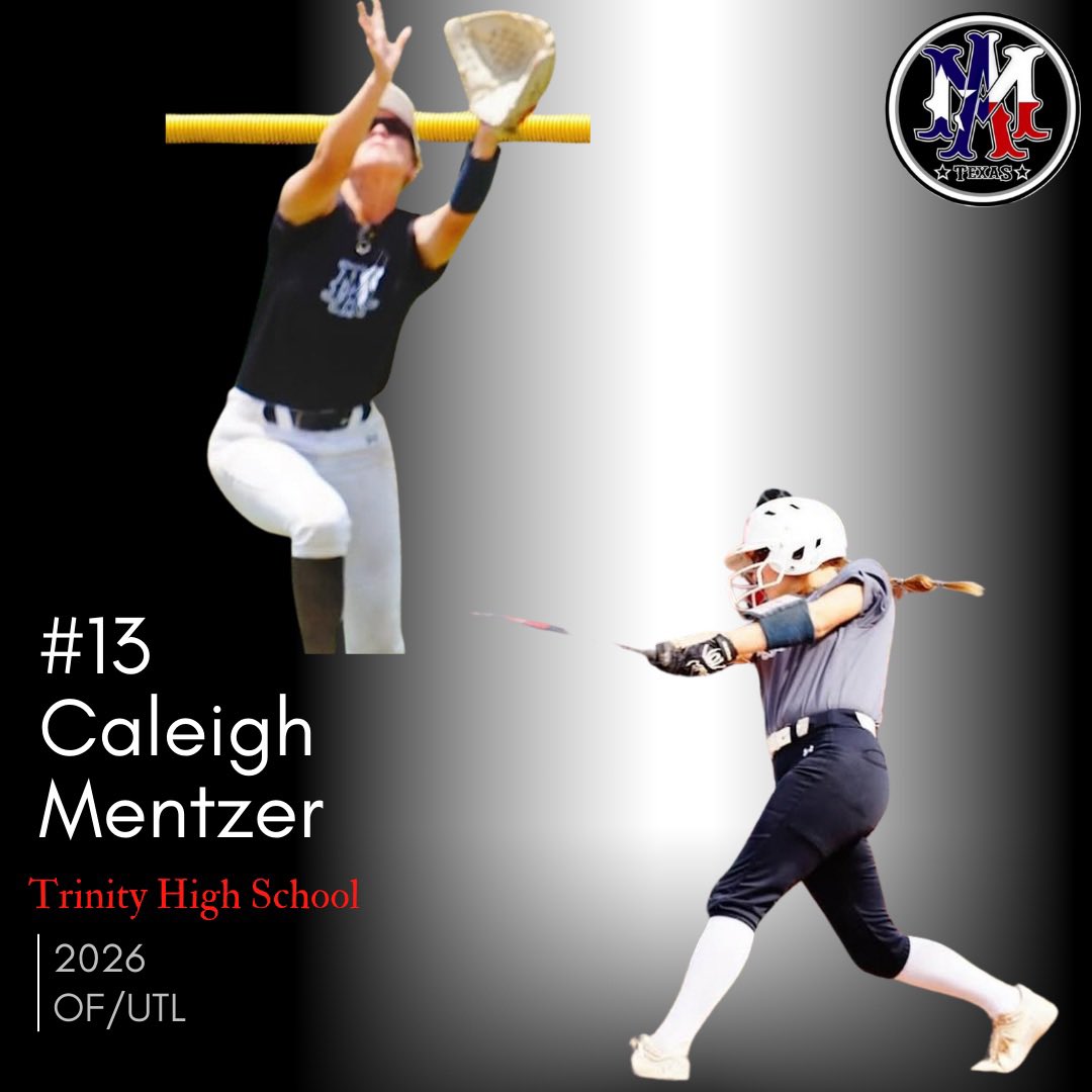 Meet the Team!!💪🏼🥎

Twelfth athlete on our 2025 Summer Roster 

Everyone Meet———&gt; Caleigh Mentzer