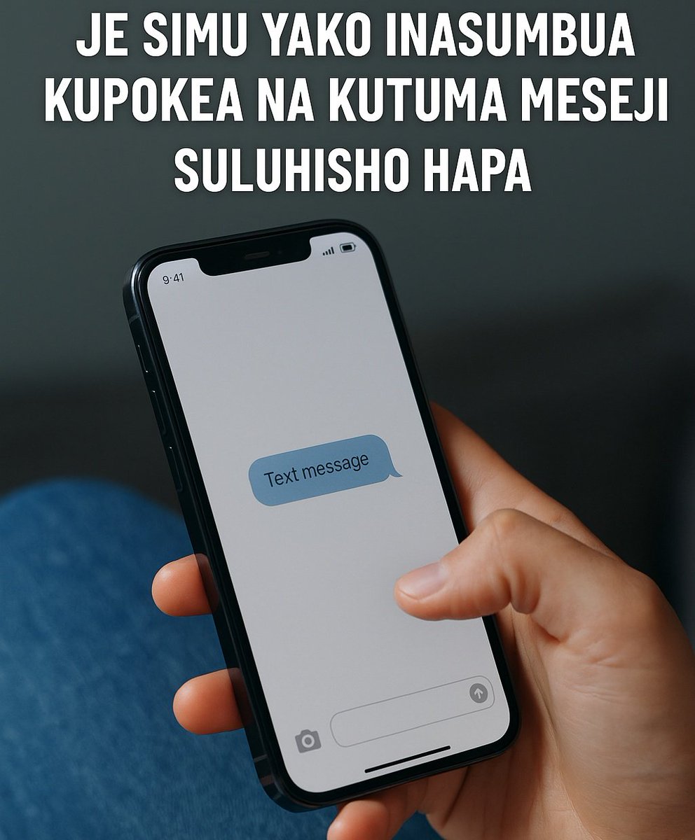 #UZI

💨JE UMEKUWA UKISUMBULIWA NA KUTUMA NA KUPOKEA SMS?

Hapa nimekuwekea matatizo na njia ya kusuluhisha kwa kila tatizo.

Shuka 🧵👇

Usisahau 🔄