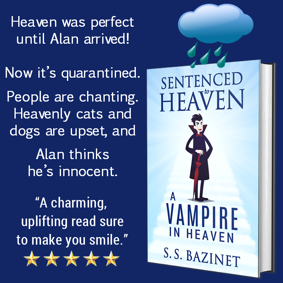 SSBazinet (@ssbazinet) on Twitter photo A Vampire In Heaven
amazon.com/Vampire-Heavenā¦
āļøāļøāļøāļøāļøāA fun-filled romp through heaven (and other planes)ā
Heaven was perfect until Alan arrived!
āļøāļøāļøāļøāļøāThis is a charming, uplifting read sure to make you smile--highly recommended!ā
#KU #Humor #Heaven A Vampire In Heaven
amazon.com/Vampire-Heavenā¦
āļøāļøāļøāļøāļøāA fun-filled romp through heaven (and other planes)ā
Heaven was perfect until Alan arrived!
āļøāļøāļøāļøāļøāThis is a charming, uplifting read sure to make you smile--highly recommended!ā
#KU #Humor #Heaven