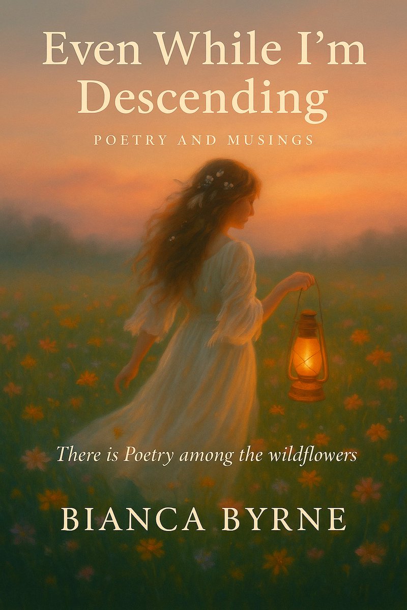 biancateagan's tweet image. It’s here.
Even While I’m Descending is now live on Amazon.
This book holds my healing, heartbreak, and hope — one poem at a time.
For the ones who’ve wandered through dark fields looking for the light:
There is poetry among the wildflowers.
🌸 Paperback available next week