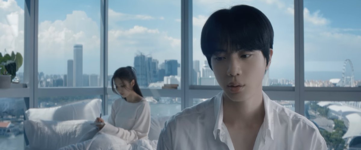 WORLDMUSICAWARD's tweet photo. #JIN has released his filmatic music video to "Don’t Say You Love Me"! 👏🆕📽️🎞️💥🌎🔥💙 

Watch: https://t.co/iNsIIC3DMv

ECHO BY JIN OUT NOW  
#Dont_Say_You_Love_Me 
#Jin_Echo https://t.co/4dwntvJXr0