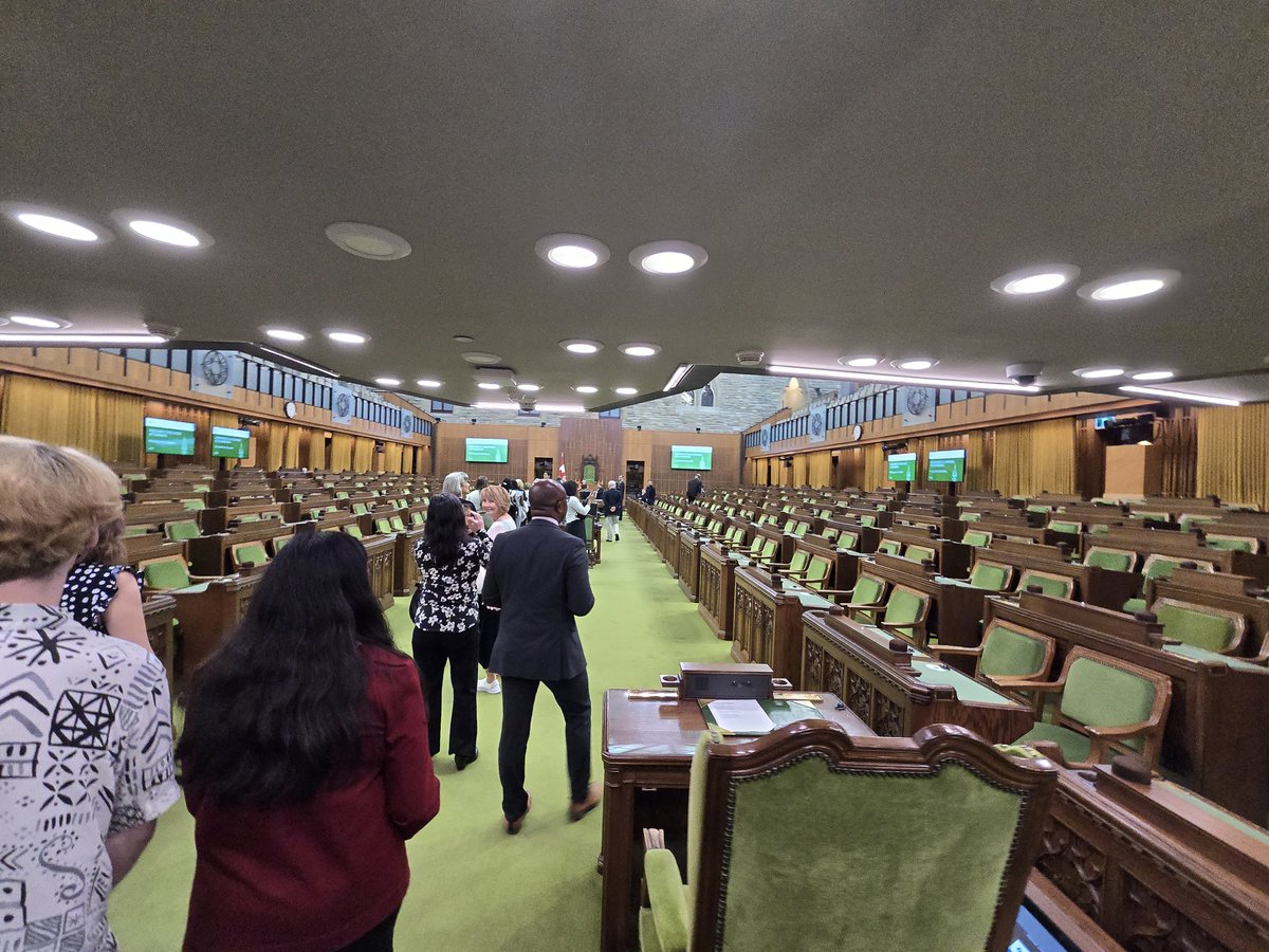 ColtonH2000's tweet photo. It was such an honour to be able to be there for the swearing in ceremony of Marie-France Lalonde  today.  I appreciate the invite, and the special tour of the house of commons.  Such an awesome experience to be able to sit in observe this! #Liberals #election2025 #canada https://t.co/6Cew5XsdOg