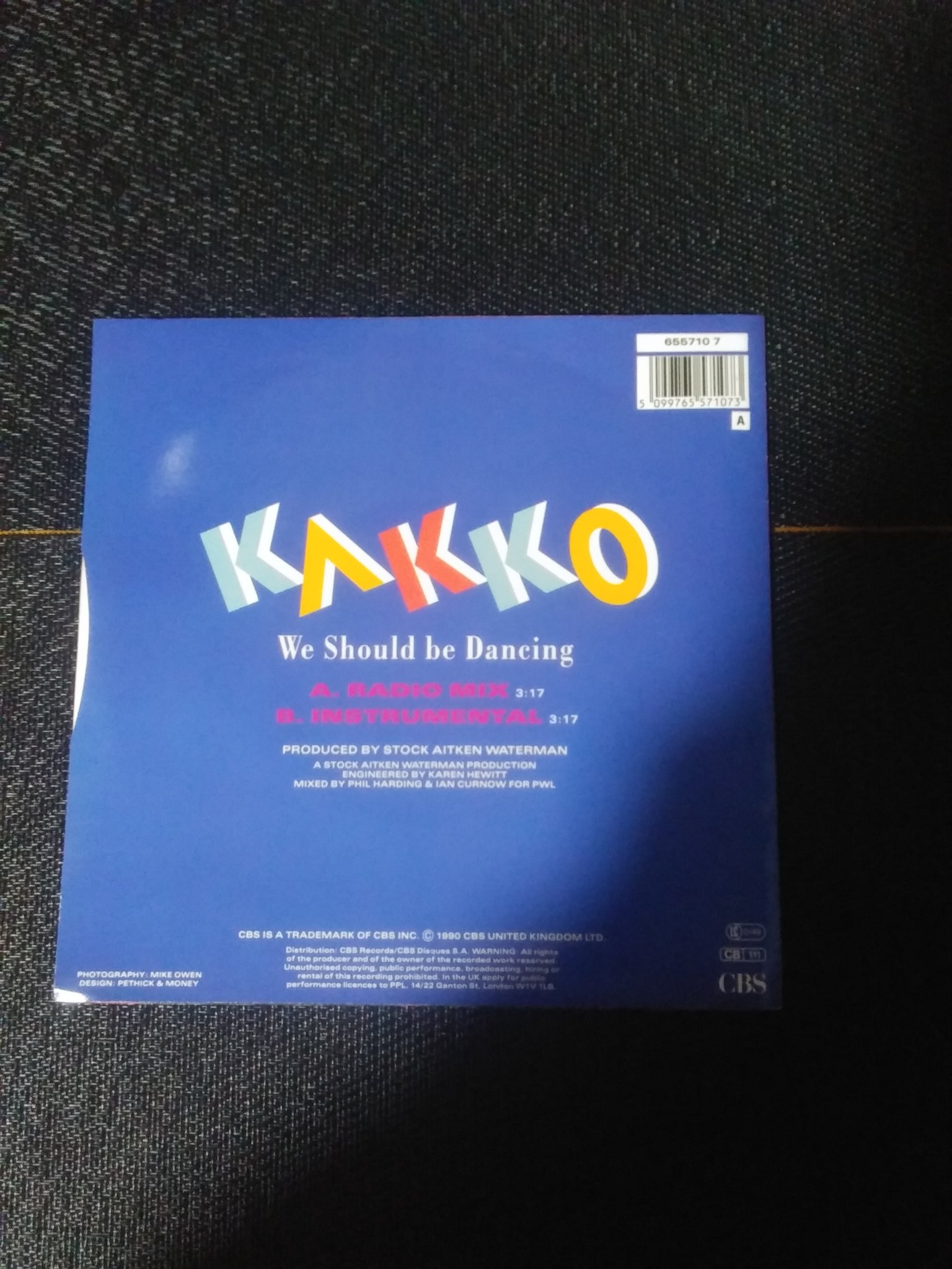 KAKKO 鈴木杏樹 We should be dancing CDシングル PWL Stock