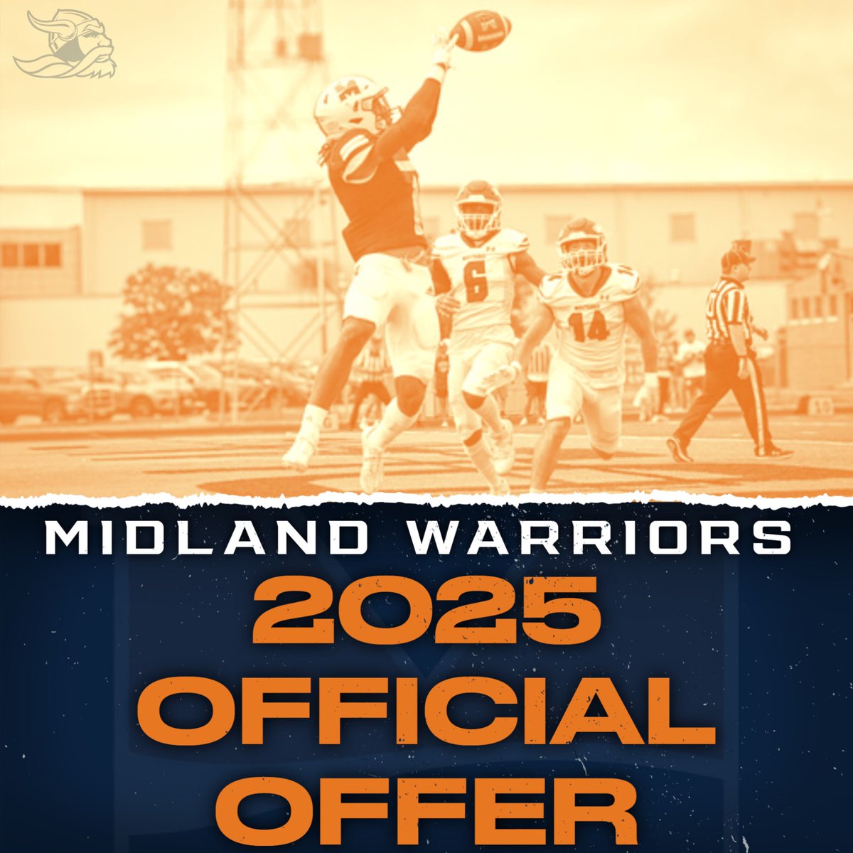 Storey_23's tweet photo. After chatting with @CoachBaxley blessed to receive an offer from @MidlandU_FB #AGTG @OfficialBobbyP @CoachLone @CoachLJJohnson @CoachRamirezOL https://t.co/kqWgua5xd2