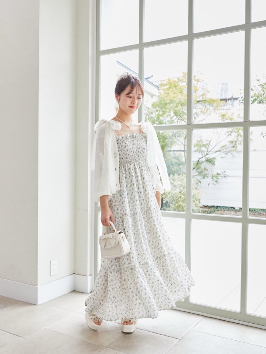 未使用品✧ワオス・クチュール❀リネンニット花柄カーディガン❀❀ osharewalker ニット カーディガン 羽織 レディース トップス