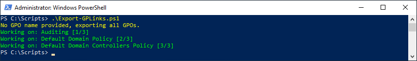 andresbohren's tweet image. 🚀I&apos;ve written a #PowerShell Script to Export the #GroupPolicy Links to a #CSV. All the details in my #Blog Article
bit.ly/43301tX