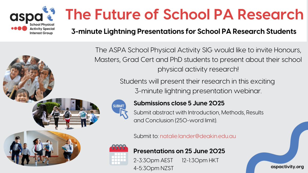 Asia-Pacific Society for Physical Activity tweet media