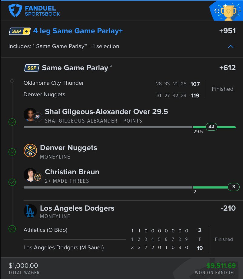 HOLY SHIT I AM SHAKING WE JUST WON $10,000 💵 SENDING $2,000 TO SOMEONE WHO LIKES + RT 🔥

All plays here ➡️ whop.com/pplocks