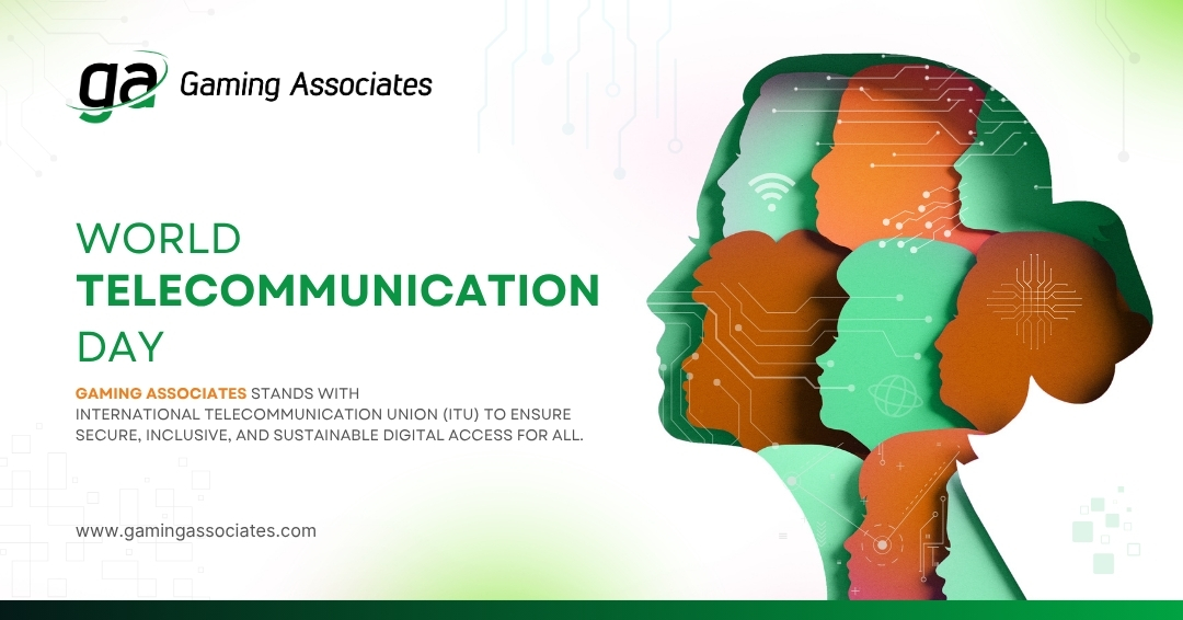 On World Telecommunication Day, we stand with <a href="/ITU/">Int’l Telecommunication Union</a>   in driving inclusive and secure digital futures.
Gaming Associates ensures trust, compliance &amp; access across borders.

🌍 Let’s keep the world connected.

#DigitalInclusion #GamingCompliance #CyberSecurity #GamingAssociates
