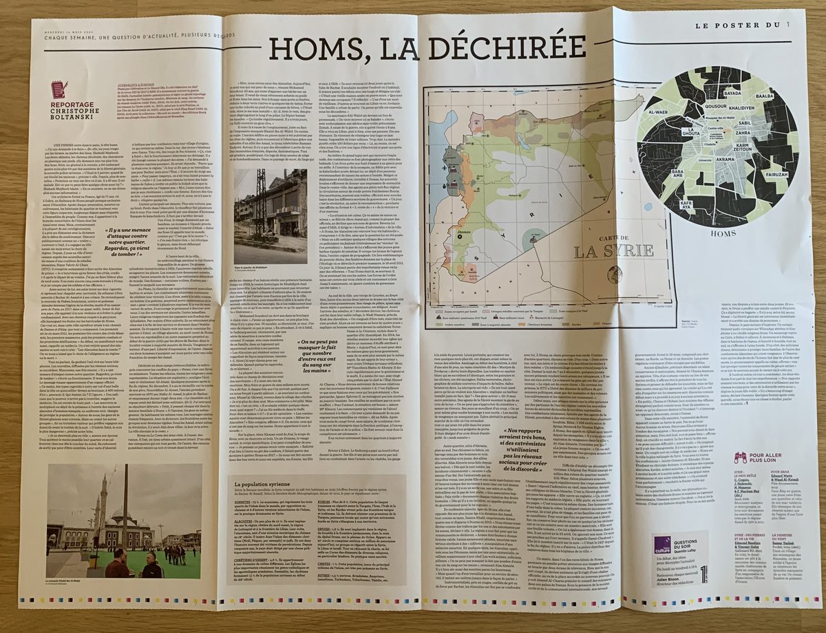 Isabelle_Mirocha (@isabellemirocha) on Twitter photo #VendrediLecture
#Homs
Ville martyre
MERCI infiniment à <a href="/Le1hebdo/">Le 1</a> pour ce numéro dédié à la #Syrie
Disponible en kiosque depuis hier
😉👍#Syria <a href="/fkontar78/">Firas Kontar</a> <a href="/HalaKodmani/">Hala Kodmani</a> <a href="/NTenzer/">Nicolas Tenzer</a> <a href="/julienbisson/">Julien Bisson</a> <a href="/Manonpaulic/">Manon Paulic</a> etc #VendrediLecture
#Homs
Ville martyre
MERCI infiniment à <a href="/Le1hebdo/">Le 1</a> pour ce numéro dédié à la #Syrie
Disponible en kiosque depuis hier
😉👍#Syria <a href="/fkontar78/">Firas Kontar</a> <a href="/HalaKodmani/">Hala Kodmani</a> <a href="/NTenzer/">Nicolas Tenzer</a> <a href="/julienbisson/">Julien Bisson</a> <a href="/Manonpaulic/">Manon Paulic</a> etc