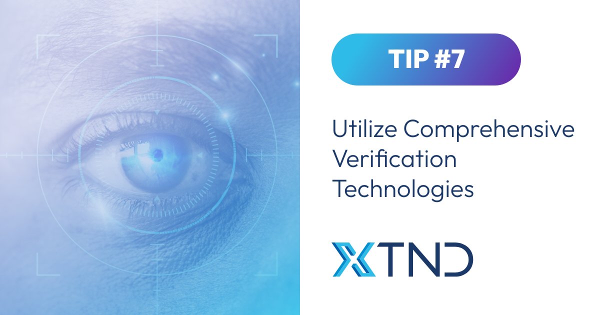 XTNDing's tweet photo. Implement advanced ID verification and screening solutions, like VeriX and AuthentiQ, to prevent unauthorized access. 🔐
#AdvancedVerification #IdentityProtection https://t.co/nijVDxp8Ap