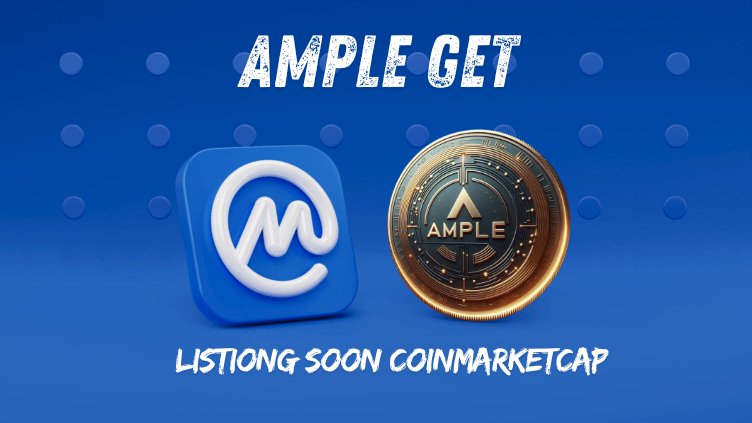 We’re thrilled to announce that AmpleChain (AMPLE) will officially be listed on CoinMarketCap Soon✅
Join the movement.
Let’s build the future of blockchain together.
Telegram: t.me/ampleecosystem
Twitter/X: x.com/ampleecosystem
#Ample #AmpleEcosystem  #CMCListing  #CMC