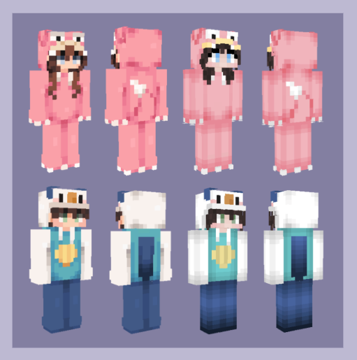 matching skin remakes !

if youre interested in commissioning me fill out the form in my bio or check out my kofi!! :D