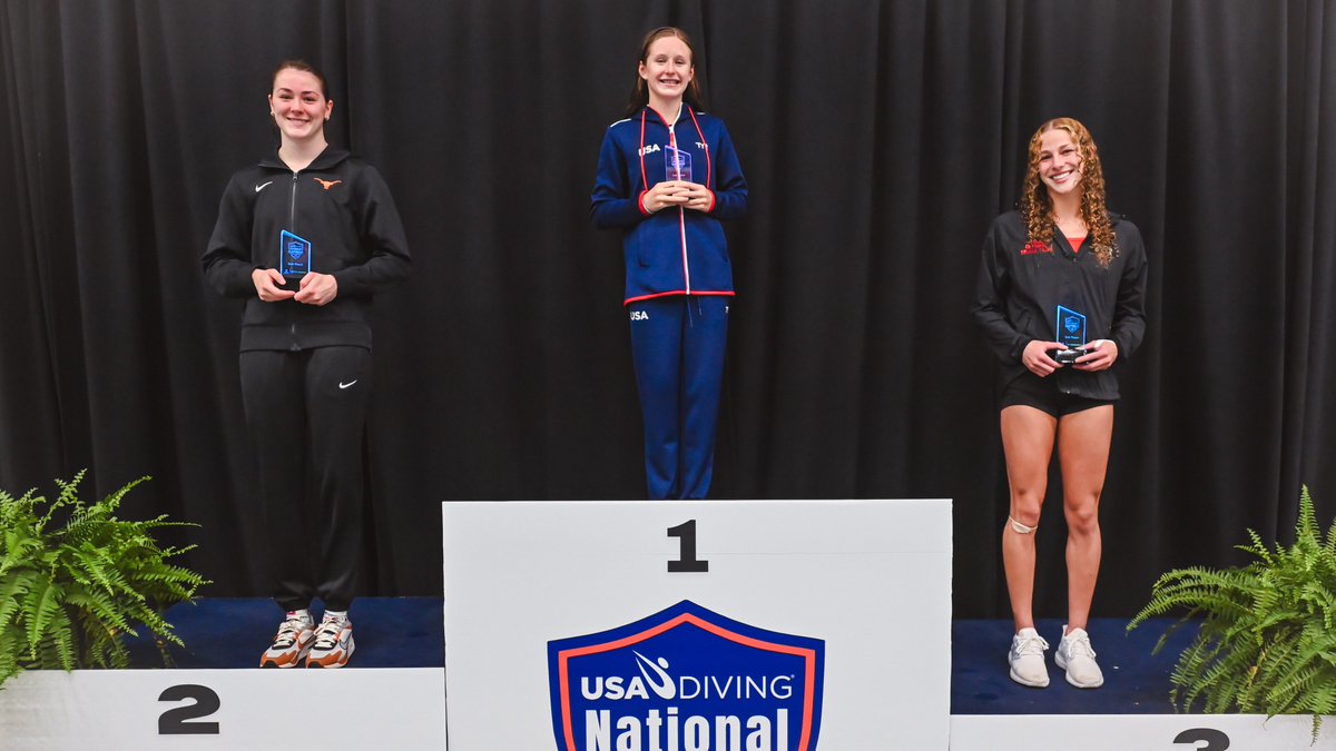Texas Women's Swimming & Diving (@texaswsd) on Twitter photo Good things come in threes 🤘
Bayleigh Cranford qualifies for her THIRD event at the World Championships in Singapore after finishing runner-up on the 10-meter platform!
📸 <a href="/USADiving/">USA Diving</a> Good things come in threes 🤘
Bayleigh Cranford qualifies for her THIRD event at the World Championships in Singapore after finishing runner-up on the 10-meter platform!
📸 <a href="/USADiving/">USA Diving</a>