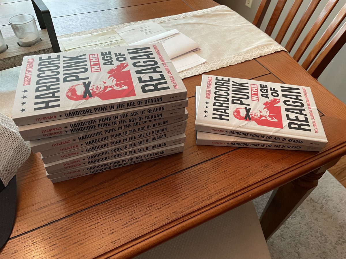 Robert Fitzgerald (@robertfitz74) on Twitter photo A surreal moment when these showed up in the mail last week. Thanks to <a href="/UNC_Press/">UNC Press</a> <a href="/Lucas_Church/">lucas church</a> <a href="/BedenbaughT/">Thomas Bedenbaugh</a> for all their work to see this through to fruition. And always thanks to <a href="/HartmanAndrew/">Andrew Hartman</a> for the support. #punk A surreal moment when these showed up in the mail last week. Thanks to <a href="/UNC_Press/">UNC Press</a> <a href="/Lucas_Church/">lucas church</a> <a href="/BedenbaughT/">Thomas Bedenbaugh</a> for all their work to see this through to fruition. And always thanks to <a href="/HartmanAndrew/">Andrew Hartman</a> for the support. #punk