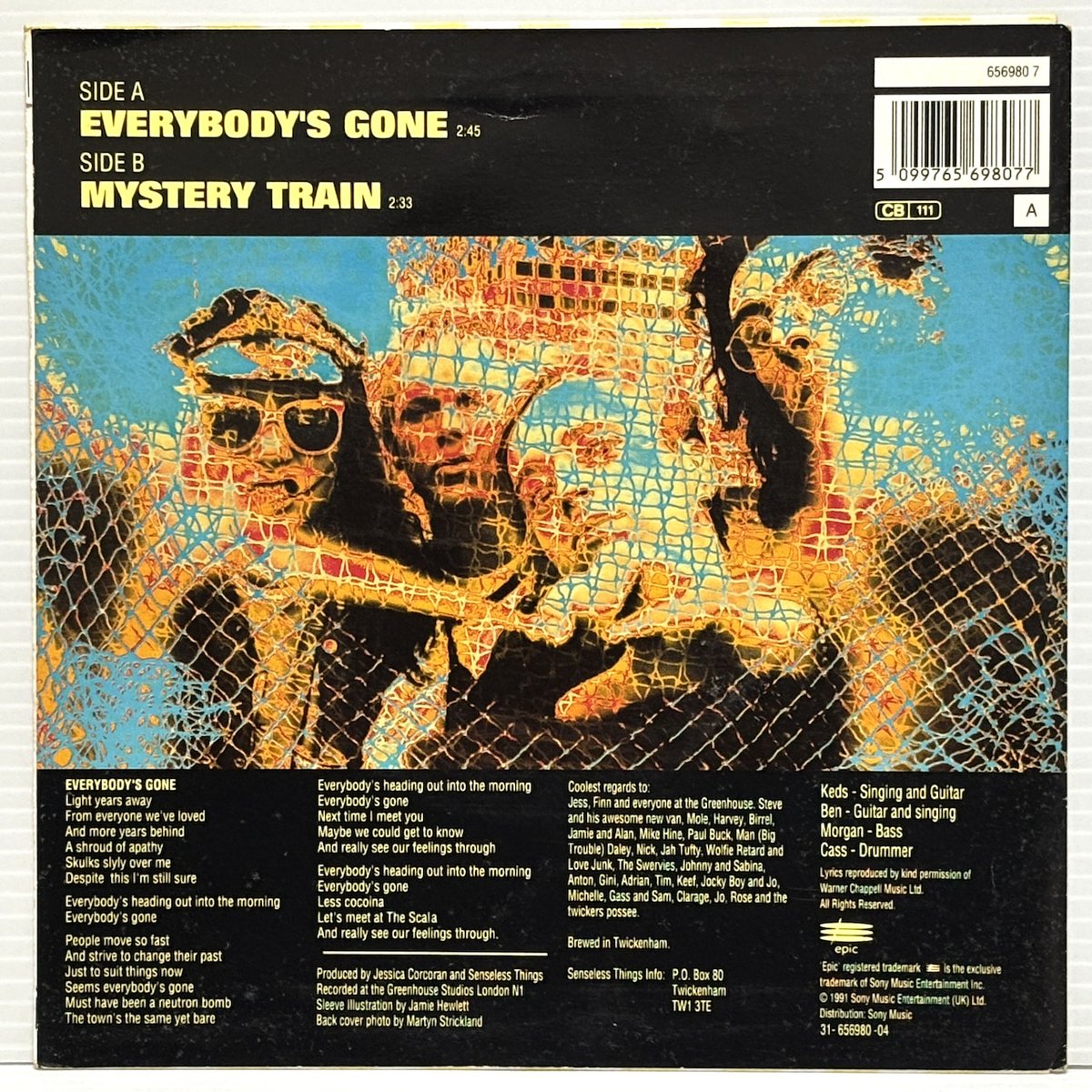 ParkingLotRec's tweet photo. 【Parking Lot Records 商品紹介 -371】
Senseless Things / Everybody's Gone (7 inch)
■中古盤■
https://t.co/jBJTpO8lnJ
#SenselessThings #センスレスシングス #UKメロディック #UKMelodic
https://t.co/BpyqbvrNtm https://t.co/gNDdaiHBkK