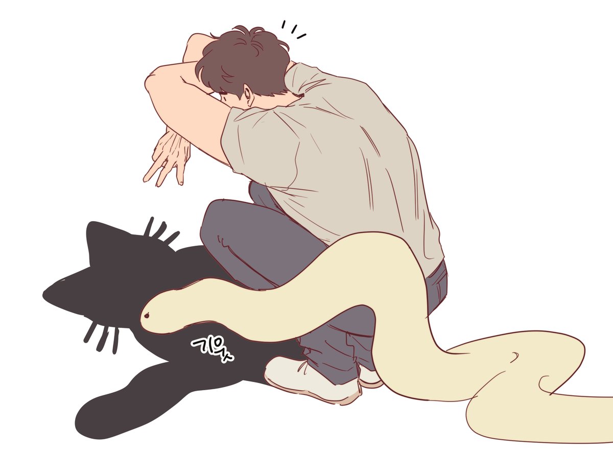 유행이라는 고양이그림자 만들기~~