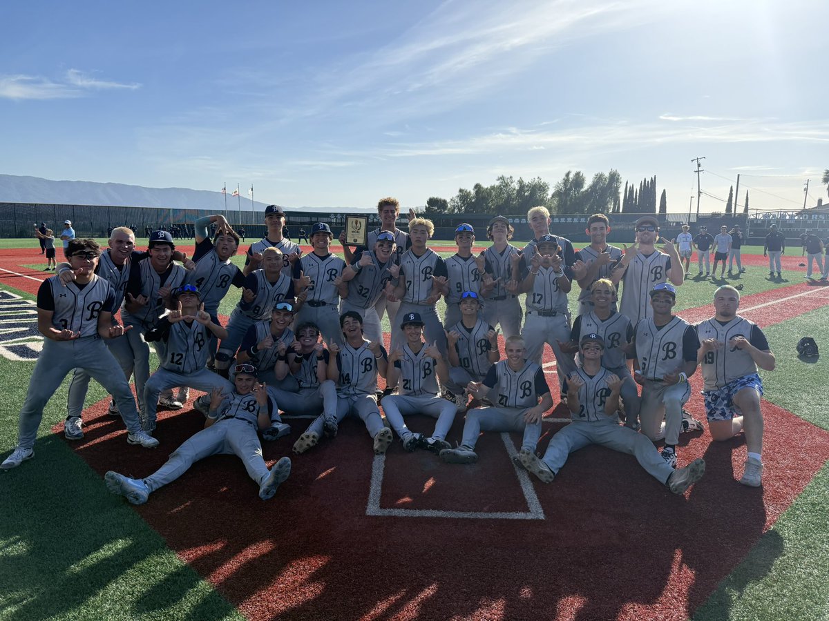 WCAL CHAMPIONS! Bells defeat the Warriors 3-1 fueled by a CG by Christian Duarte #GoBells