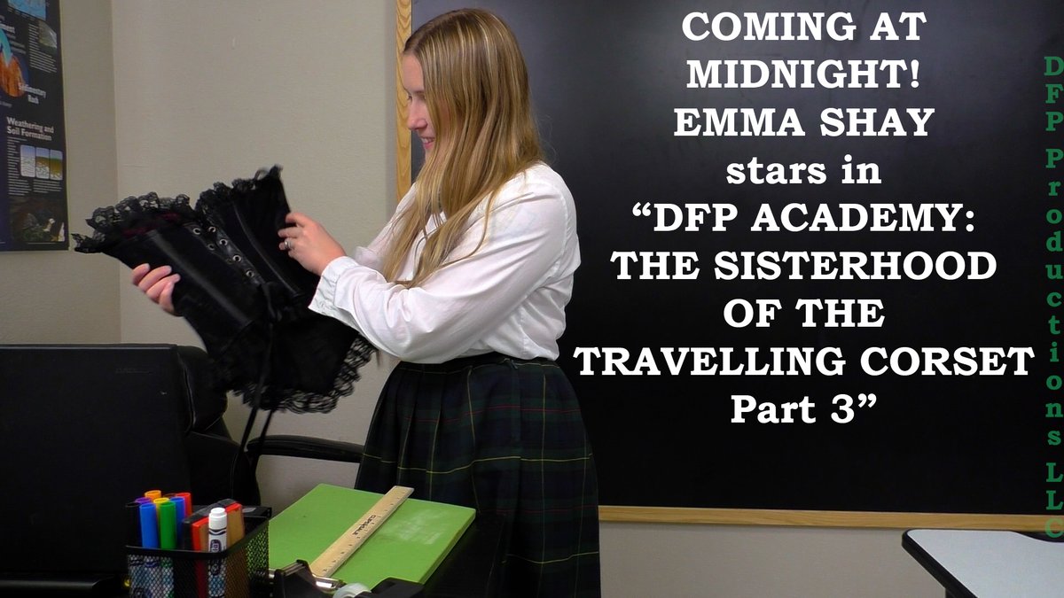 The party starts again at midnight when little <a href="/Emmaxshay/">Emma Shay Exxxotica miami</a> is the third person to come into possession of Ms. Rein’s corset in “DFP Academy: The Sisterhood of the Travelling Corset Part 3”! loyalfans.com/dfp-videos clips4sale.com/33063