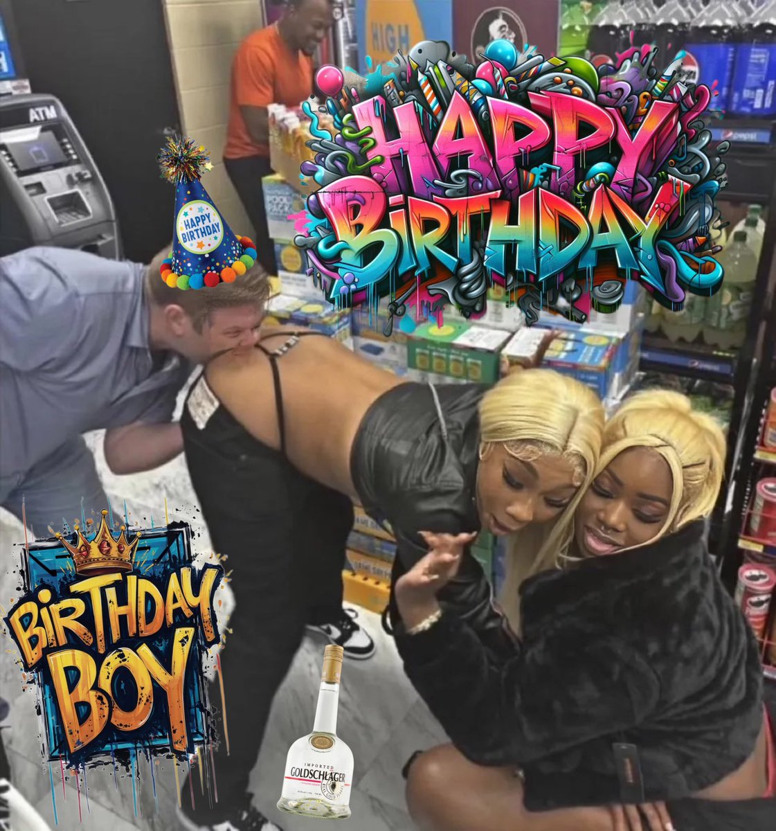 TheFleshGordon's tweet image. Happy Birthday to C-Diddy! 🎂

Hope you had a Great Birthday you crazy Motherf#cker! 🤪

Picture taken in the 2000’s at some bodega in NYC after a long night of drinking at the Comedy Clubs. 

Chris loves the Sistas as you can see here!🤘

#kiddchris @SaraElyse128 #webn