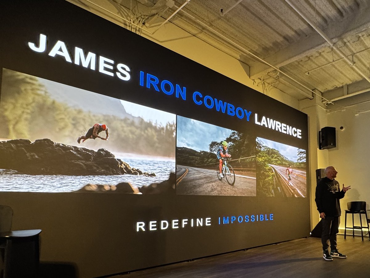 Chris Schlosser (@chrisschlosser) on Twitter photo Congrats to <a href="/BrianMazza/">Brian Mazza</a> & team for another excellent event featuring <a href="/IronCowboyJames/">James Lawrence</a> & <a href="/bahramakradi/">Bahram Akradi</a>
A pearl of wisdom from James:
If you choose hard, life's possibilities will open up. If you chose easy, your choices will become hard.
Lets go! Congrats to <a href="/BrianMazza/">Brian Mazza</a> & team for another excellent event featuring <a href="/IronCowboyJames/">James Lawrence</a> & <a href="/bahramakradi/">Bahram Akradi</a>
A pearl of wisdom from James:
If you choose hard, life's possibilities will open up. If you chose easy, your choices will become hard.
Lets go!
