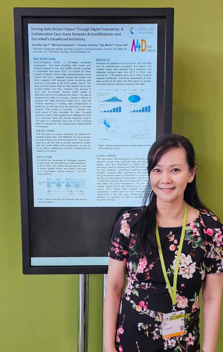 Action4Diabetes (@action4diabetes) on Twitter photo Proud to share that A4D’s Prof May Ng OBE <a href="/mayng888/">Prof May Ng OBE 吳 诗 梅</a> spoke at #ESPE2025 on the urgent challenges faced by children with #Type1Diabetes in SE Asia. Grateful to fellow A4D Medical Advisors Profs Taninee & Ngee Lek for their vital role in advancing care. Together, we drive change. Proud to share that A4D’s Prof May Ng OBE <a href="/mayng888/">Prof May Ng OBE 吳 诗 梅</a> spoke at #ESPE2025 on the urgent challenges faced by children with #Type1Diabetes in SE Asia. Grateful to fellow A4D Medical Advisors Profs Taninee & Ngee Lek for their vital role in advancing care. Together, we drive change.