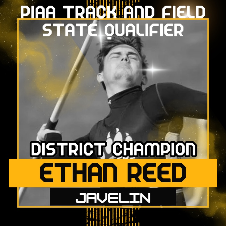 SoCoTigerSports's tweet photo. PIAA Track &amp; Field State Qualifier and District 4 Champion🥇Congrats Ethan https://t.co/4ZGhfCCryI