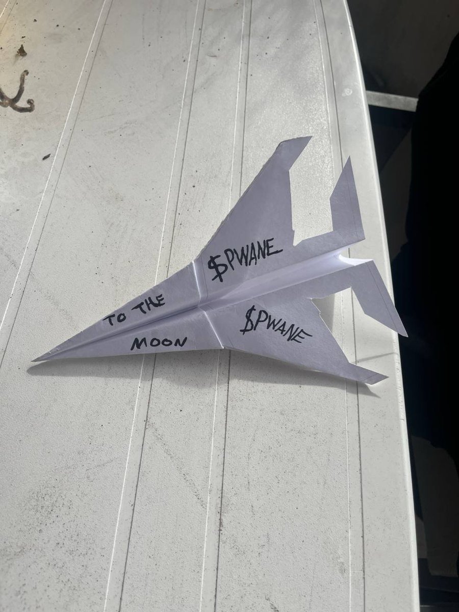 pwaperpwane's tweet photo. CHECK OUT THIS MEMBERS $PWANE

5jJX6KAjhfXh5mG1EspL8YbdeggAFEPbh3PfLN23pump

Join us https://t.co/TEdzSHpL6k https://t.co/7zNU8YfPWV