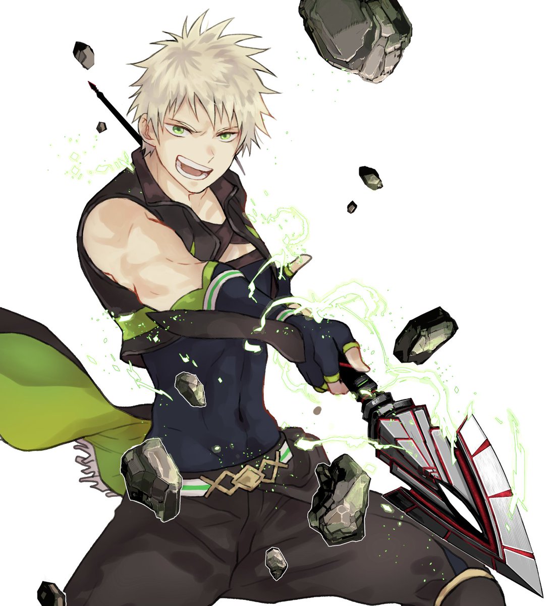#補助魔法
オーネスト・レイン
魔法学院の四席
戦闘の天才を自称する槍使い
喧嘩っ早い性格でトラブルメーカーだが、裏表のない言動に仲間たちが救われることも多い
学院時代からクラシアとは犬猿の仲 